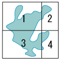 浜名湖・猪鼻湖の湖沼図作成区域を示した図