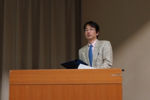 写真：小川准教授の講演