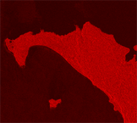 Converted image before the earthquake