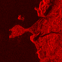 Converted image before the earthquak