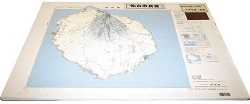 作品：地図模型「富士山」