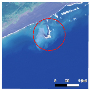 11月27日の硫黄島付近拡大図