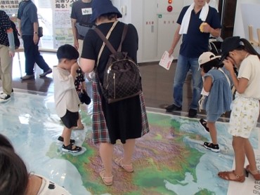 ガリバー地図の展示イメージ